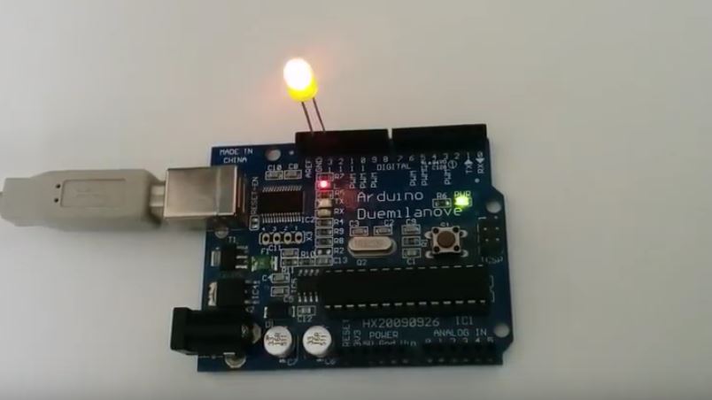 Arduino Greek Guide LED