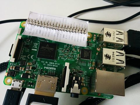 Raspberry Pi 3 Pins Layout