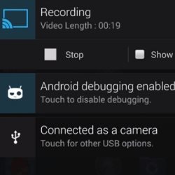 CyanogenMod Screen Recording