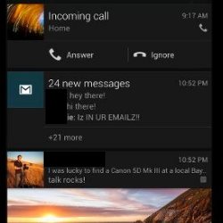 Android development Notifications